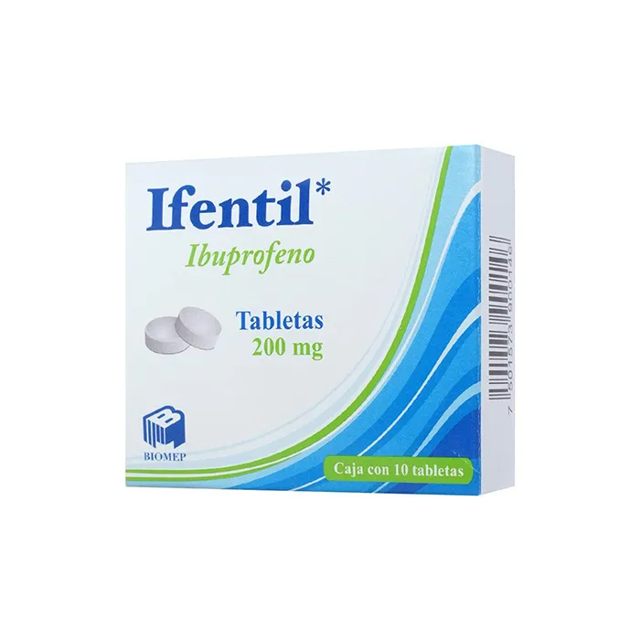  IFENTIL 10 TAB 200 MG