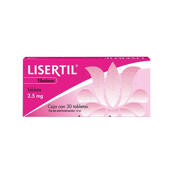 LISERTIL 30 TAB 2.5 MG: TAB, LABORATORIOS SERRAL S A DE C V. Disponible en Farmasmart. Compra en línea.