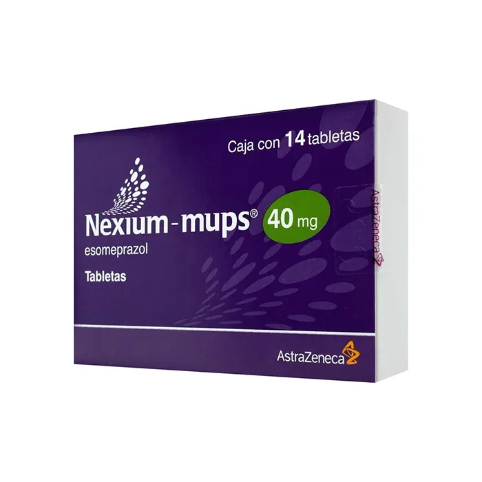 NEXIUM MUPS 40MG TAB C14: MUPS TAB C14, ASTRAZENECA S A DE C V. Disponible en Farmasmart. Compra en línea.