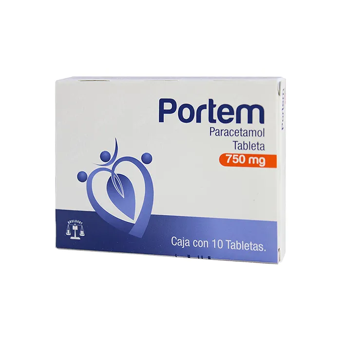  PORTEM 10 TAB 750 MG