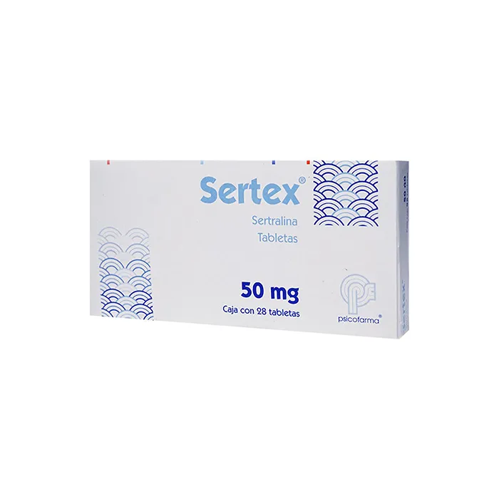 SERTEX 50MG TAB 28: TAB, PSICOFARMA. Disponible en Farmasmart. Compra en línea.