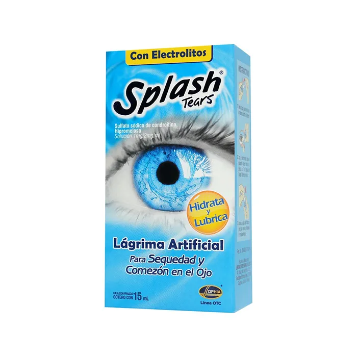 SPLASH TEARS SOL 15ML: TEARS SOL, LABORATORIOS SOPHIA SA DE CV. Disponible en Farmasmart. Compra en línea.