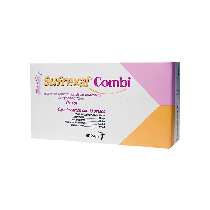 SUFREXAL COMBI OV C10: COMBI OV C10, JANSSEN CILAG DE MEXICO. Disponible en Farmasmart. Compra en línea.