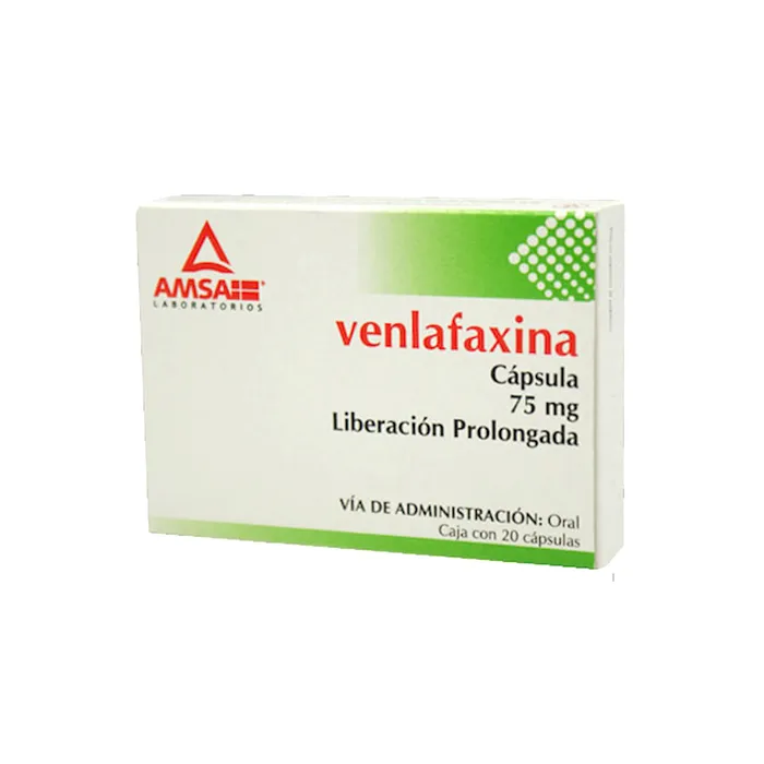  VENLAFAXINA 20 CAPS 75 MG
