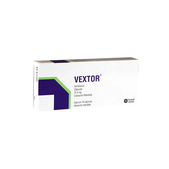 VEXTOR 37.5MG CAP 15: CAP, LABORATORIOS TORRENT. Disponible en Farmasmart. Compra en línea.
