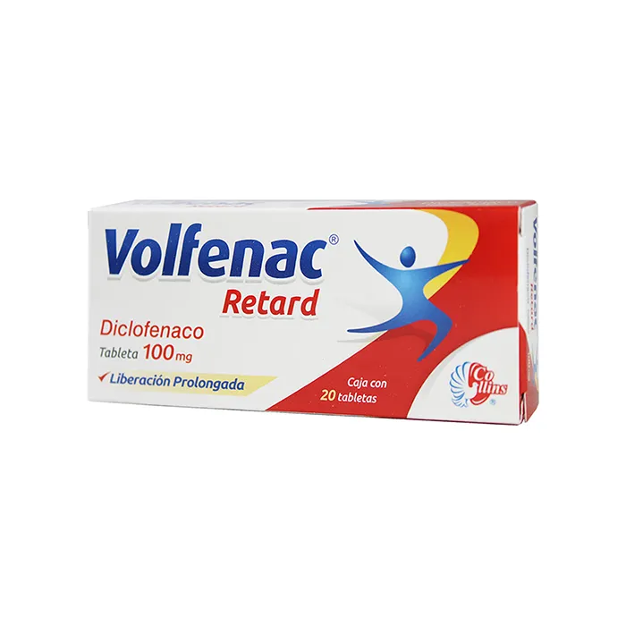  VOLFENAC RETARD 20 GRAG 100 MG
