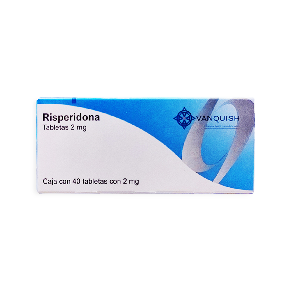 RISPERIDONA 40 TAB 2 MG