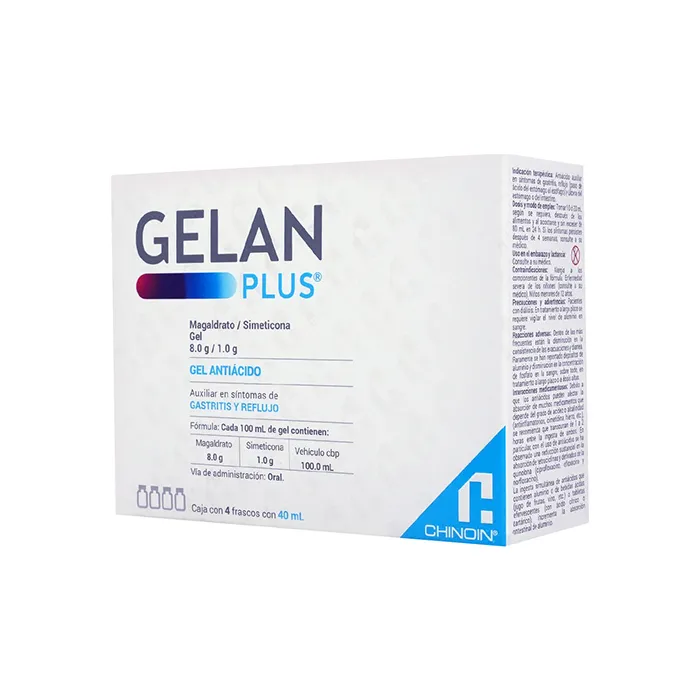 GELAN PLUS CJA C/4FRASCOS 40ML