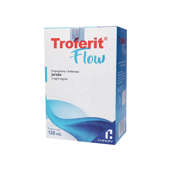 TROFERIT-FLOW Dropropizina - ambroxol 3/3mg JARABE