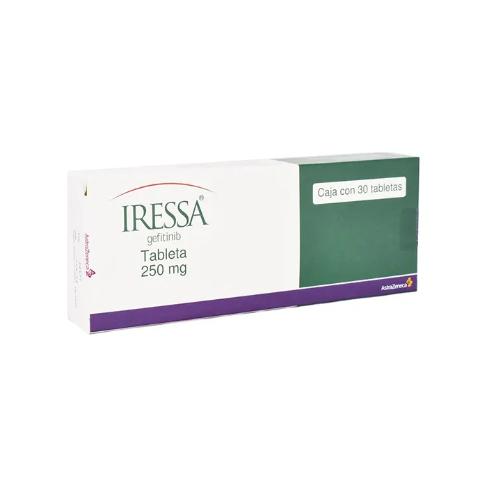 IRESSA (GEFITINIB) 250 MG CAJA CON 30 TABLETAS LAB. ASTRAZENECA