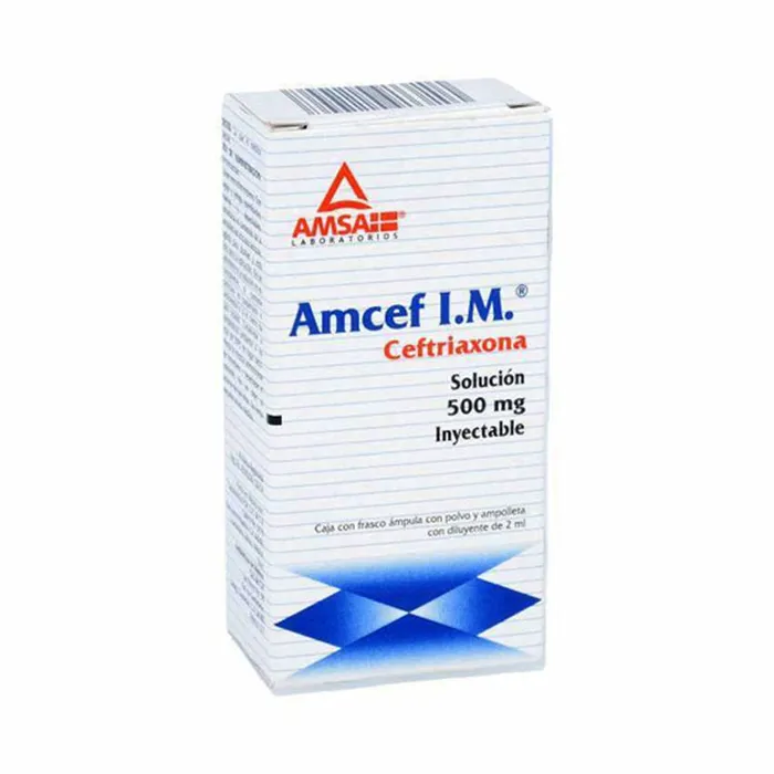 AMCEF I.M. 1 FA 500MG/2 ML