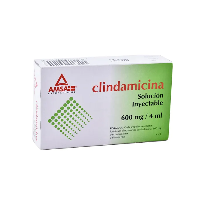 CLINDAMICINA 1 AMP 600MG/4 ML