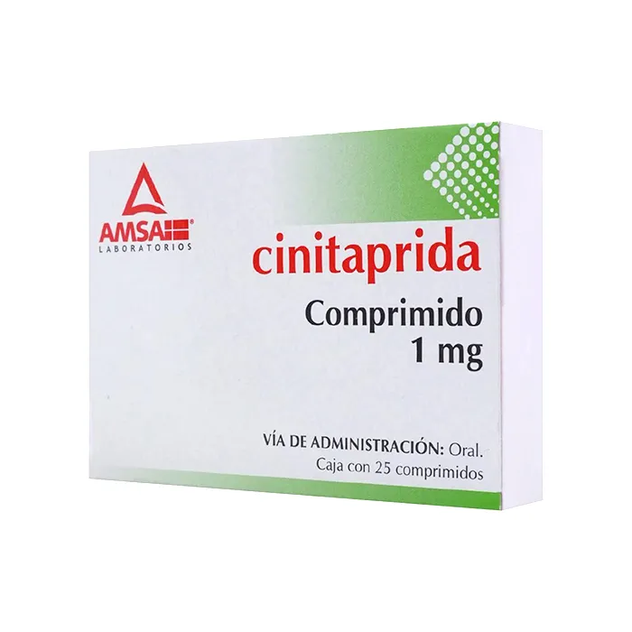 CINITAPRIDA 25 COMP 1 MG