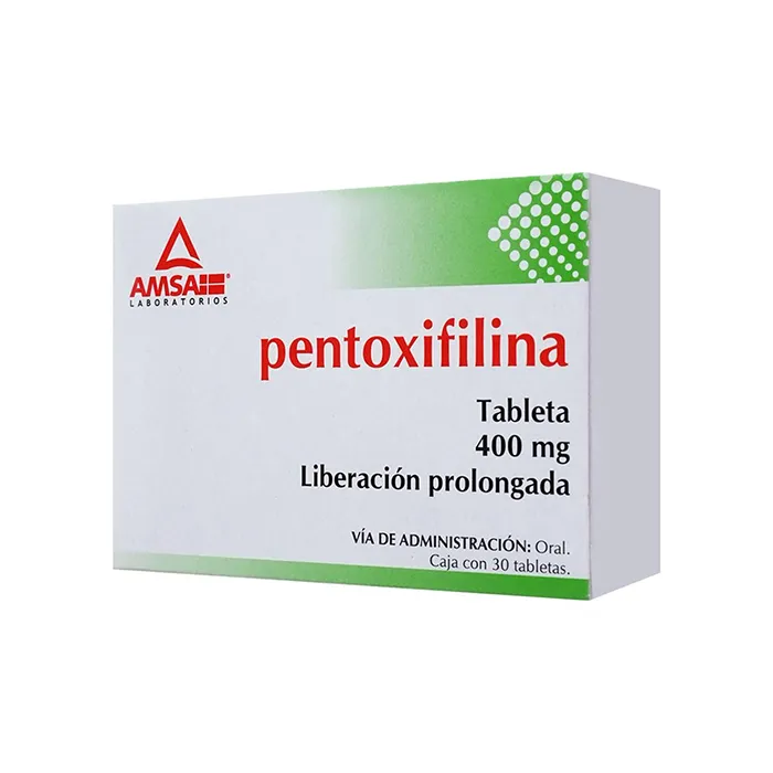 PENTOXIFILINA 30 TA 400 MG