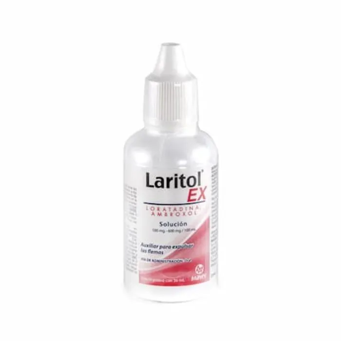 LARITOL EX 1 SOL 600/100MG/30 ML