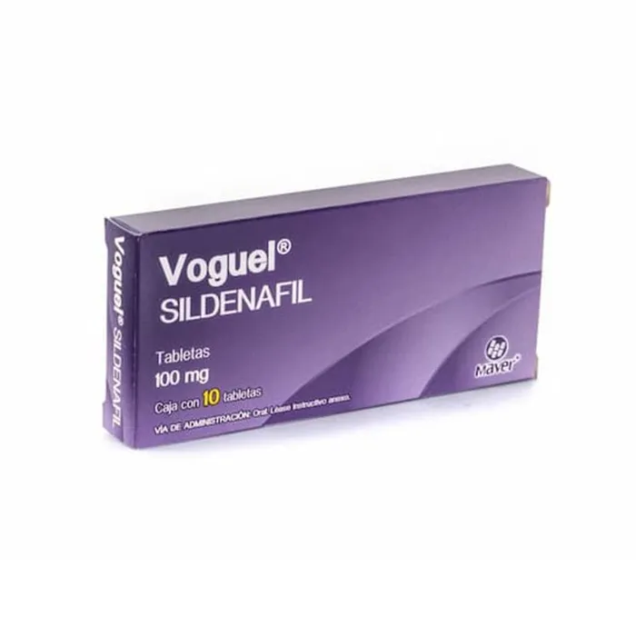 Voguel Sildenafil 100 mg 10 Tabletas