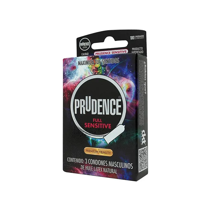 Prudence Full Sensitive Condones 3 piezas