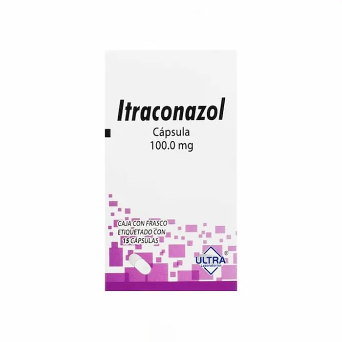 ITRACONAZOL 15 CAPS 100 MG