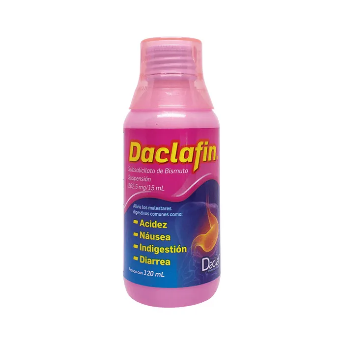 DACLAFIN SUBSALICILATO DE BISMUTO 120 ML