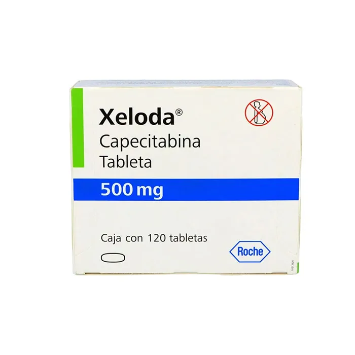 XELODA CAPECITABINA 500 MG CAJA CON 120 TABLETAS LAB. ROCHE