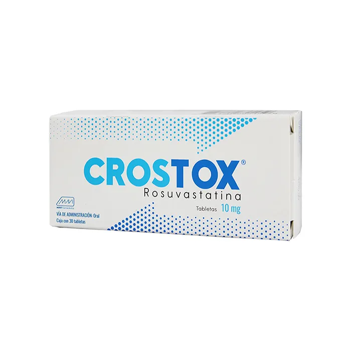 CROSTOX, ROSUVASTATINA 30 TAB 10 MG