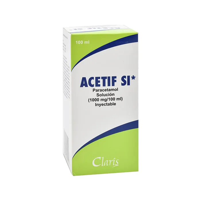 ACETIF SI 1 SOL INY 1000MG/100 ML