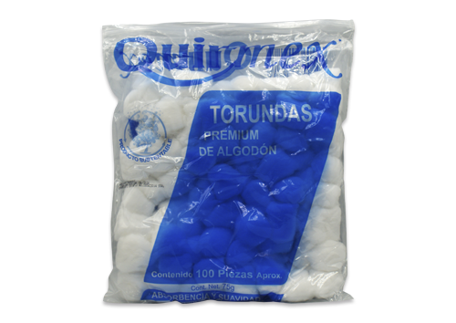  ALGODÓN TORUNDAS 1 BOL 75 G