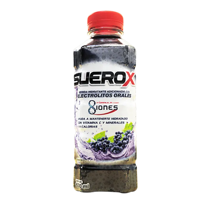  SUEROX ADULTO 8 IONES UVA 630 ML