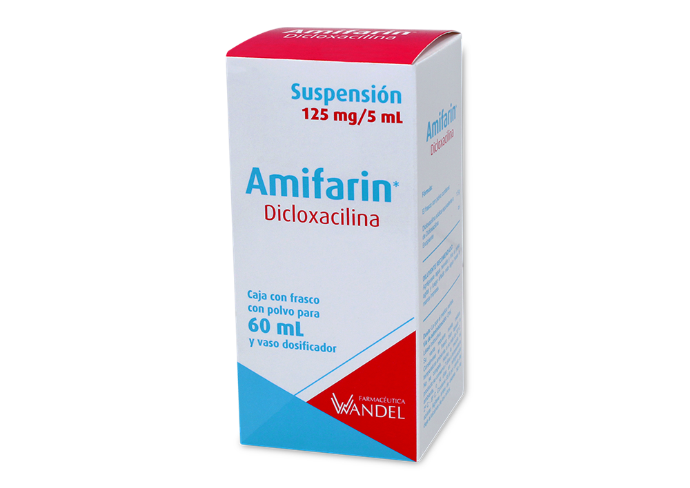  AMIFARIN 1 SUSP 125MG/60 ML