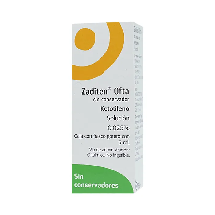  ZADITEN OFT GTS 0.025% 5ML