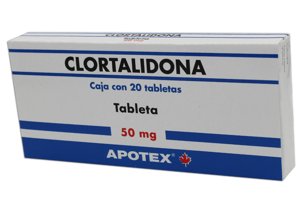 CLORTALIDONA 20 TAB 50 MG