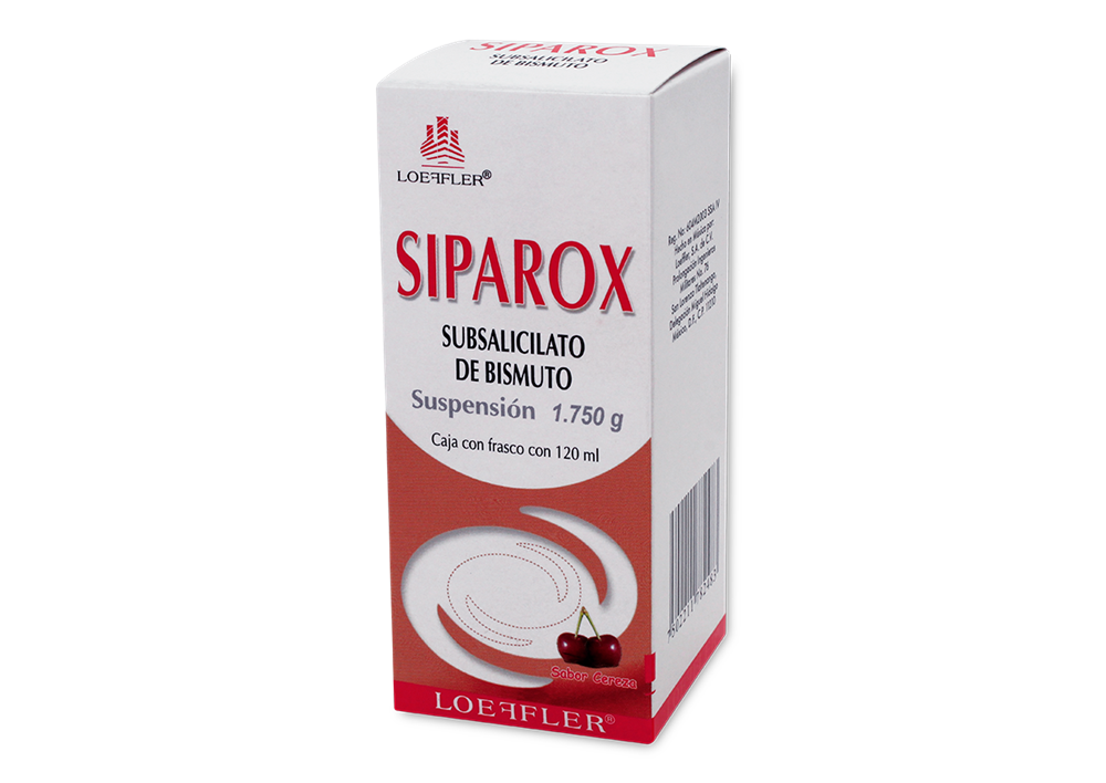 SIPAROX 1 SUSP 1.75MG/120 ML