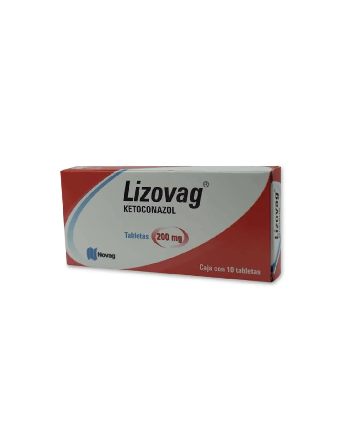 LIZOVAG 10 TAB 200 MG