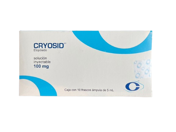 Etopósido Cryosid 100MG 10 frascos de 5 mL