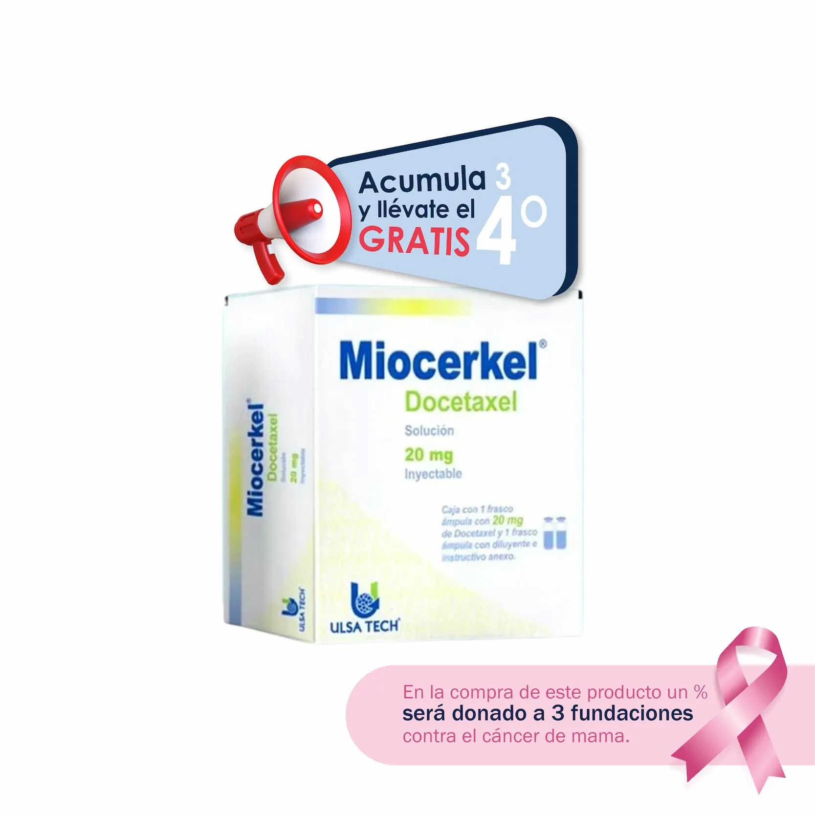 Miocerkel 20 mg / 0.5 ml 1 Docetaxel