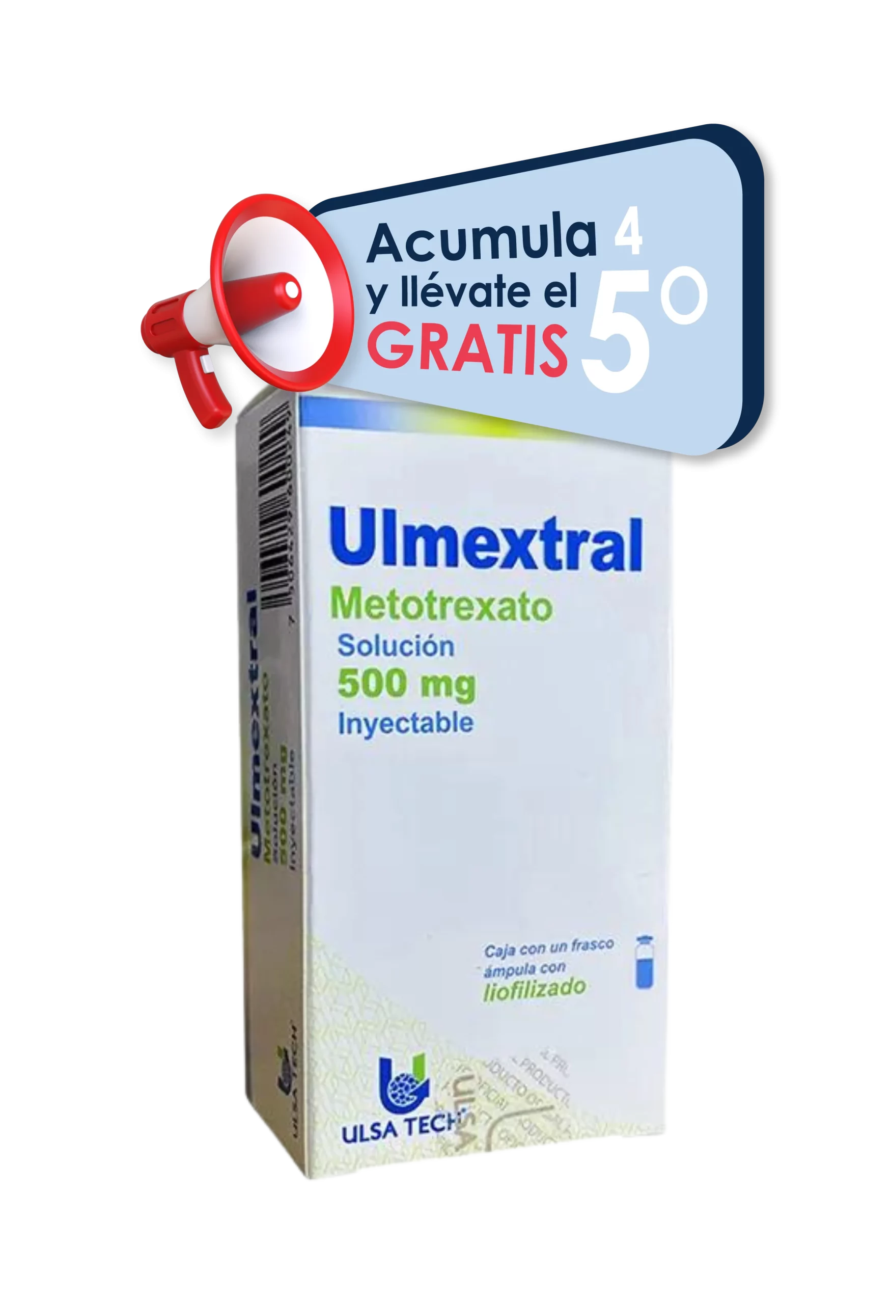 Ulmextral 500 mg Metotrexato