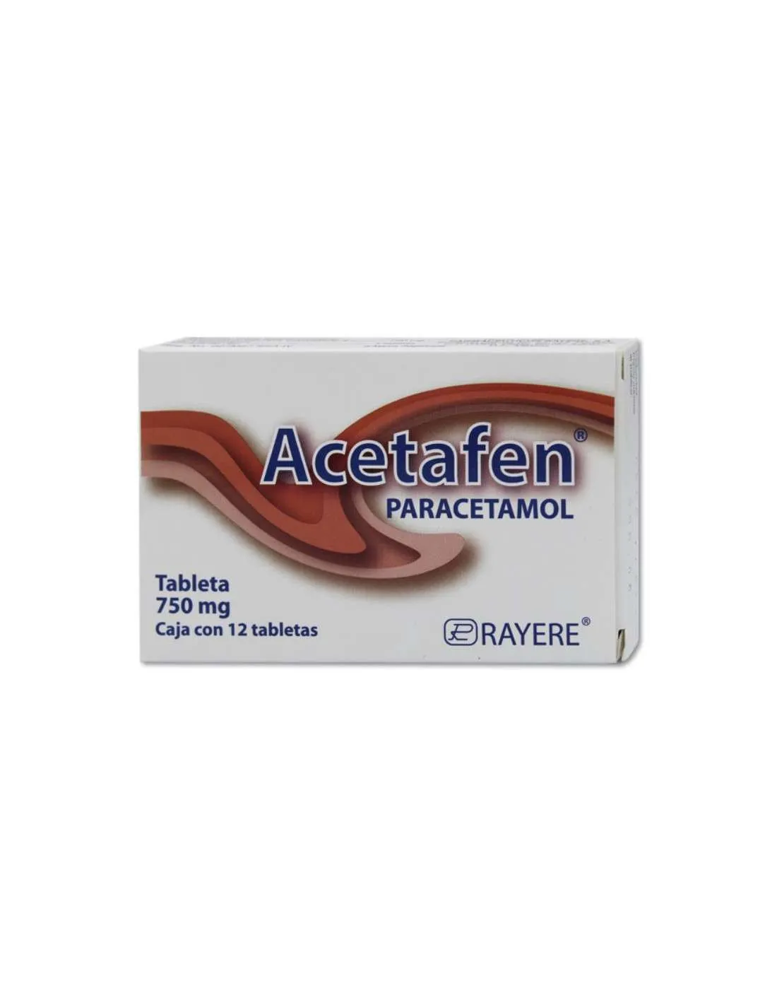  ACETAFEN 12 TAB 750 MG