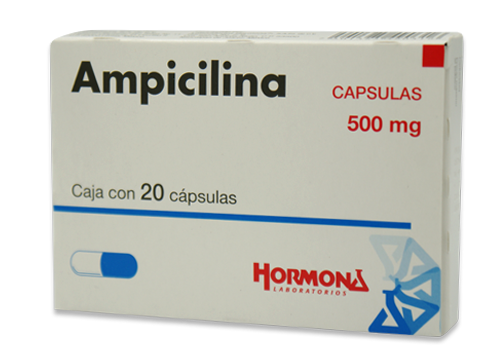 AMPICILINA 20 CAPS 500 MG: CAPS, HORMONA GEN. Disponible en Farmasmart. Compra en línea.
