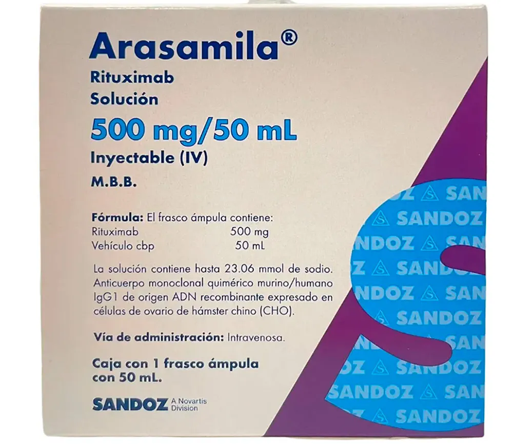 Arasamila 500 mg / 50 ml Rituximab