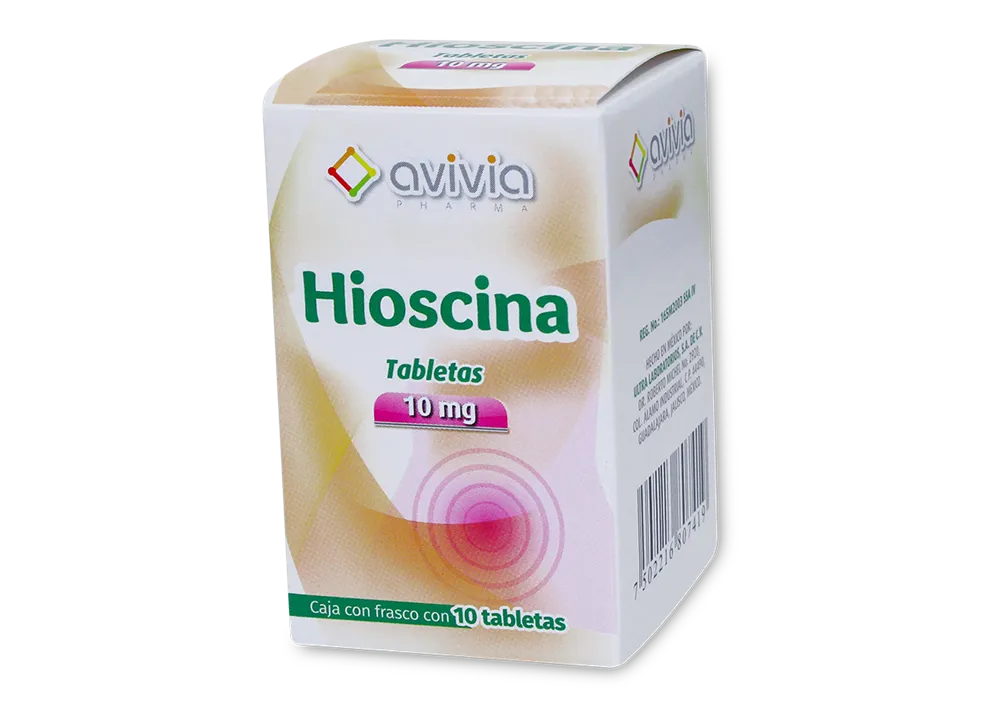 Hioscina 10 tab 10 mgs Lab. Avivia