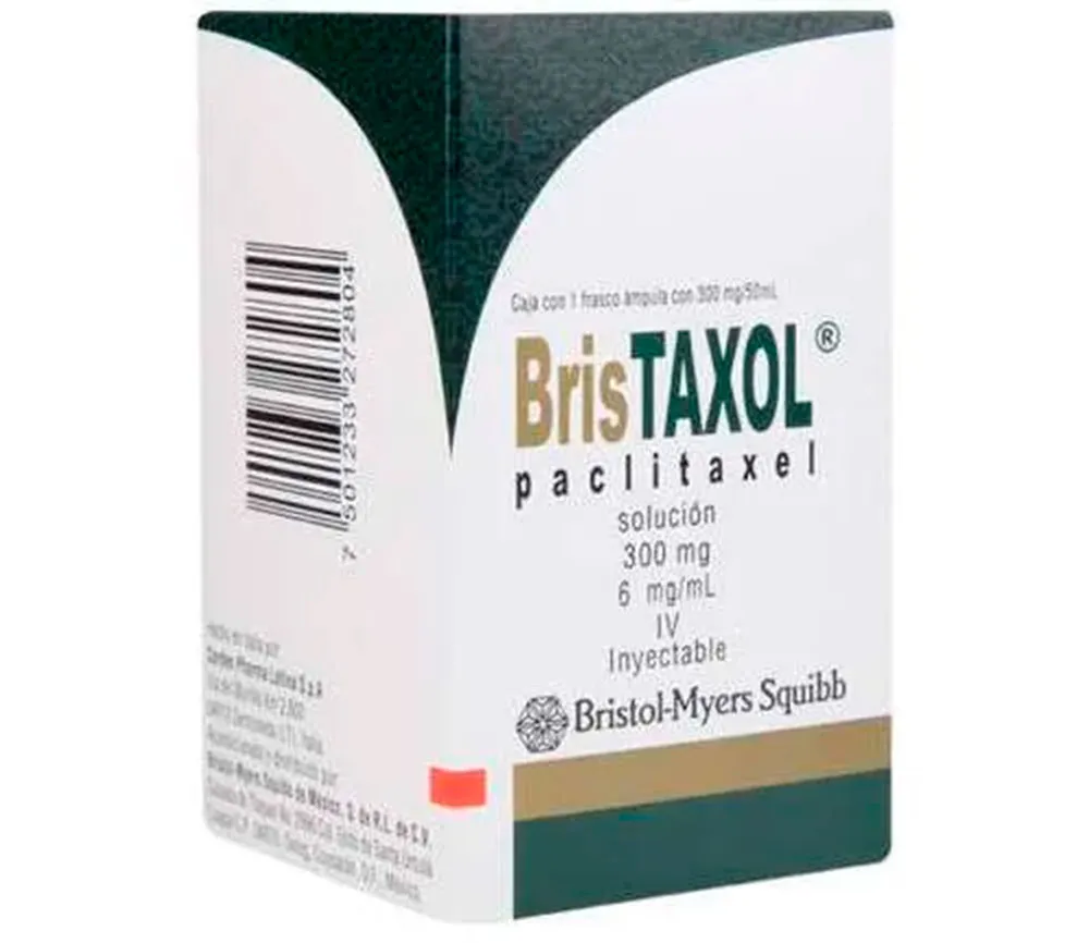 BRISTAXOL PACLITAXEL 300 MG / ML SOLUCIÓN INYECTABLE