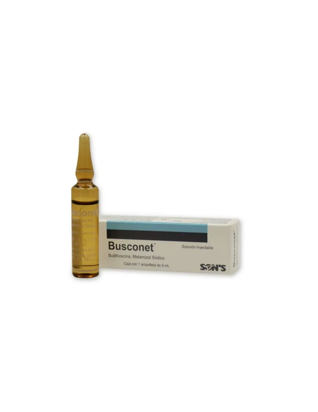  BUSCONET 1 FA 250/20MG/5ML