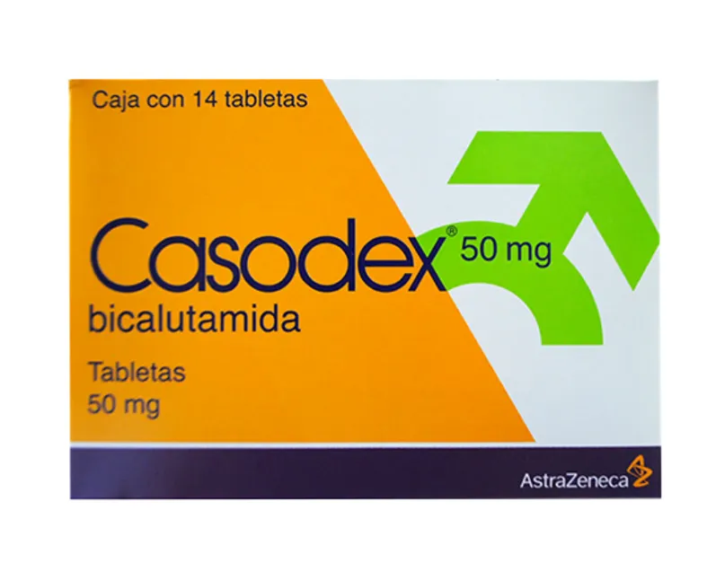 CASODEX (BICALUTAMIDA) 50 MG CAJA CON 14 TABLETAS LAB. ASTRAZENECA