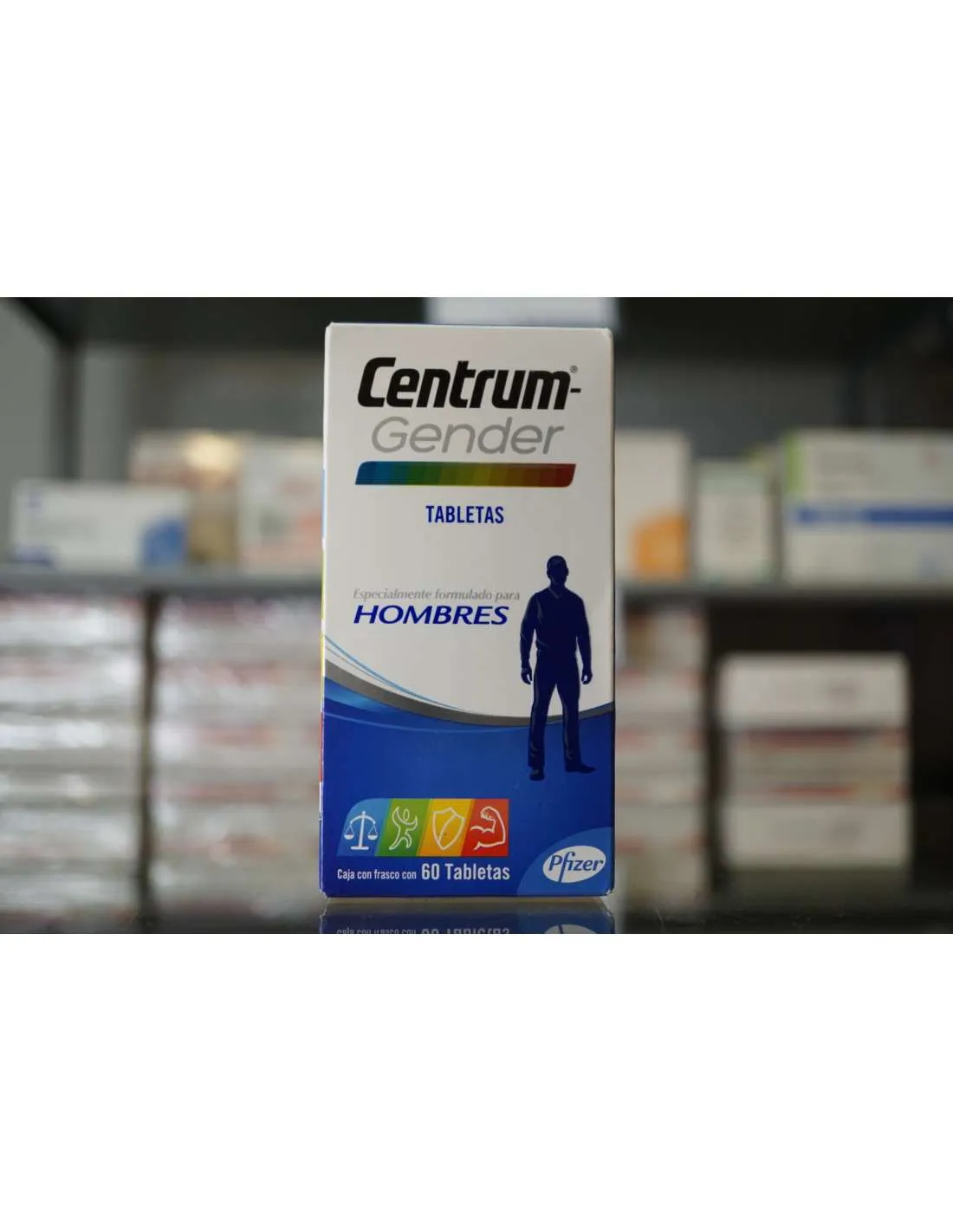 CENTRUM HOMBRES TAB C60: HOMBRES TAB C60, GLAXOSMITHKLINE CONSUMER. Disponible en Farmasmart. Compra en línea.