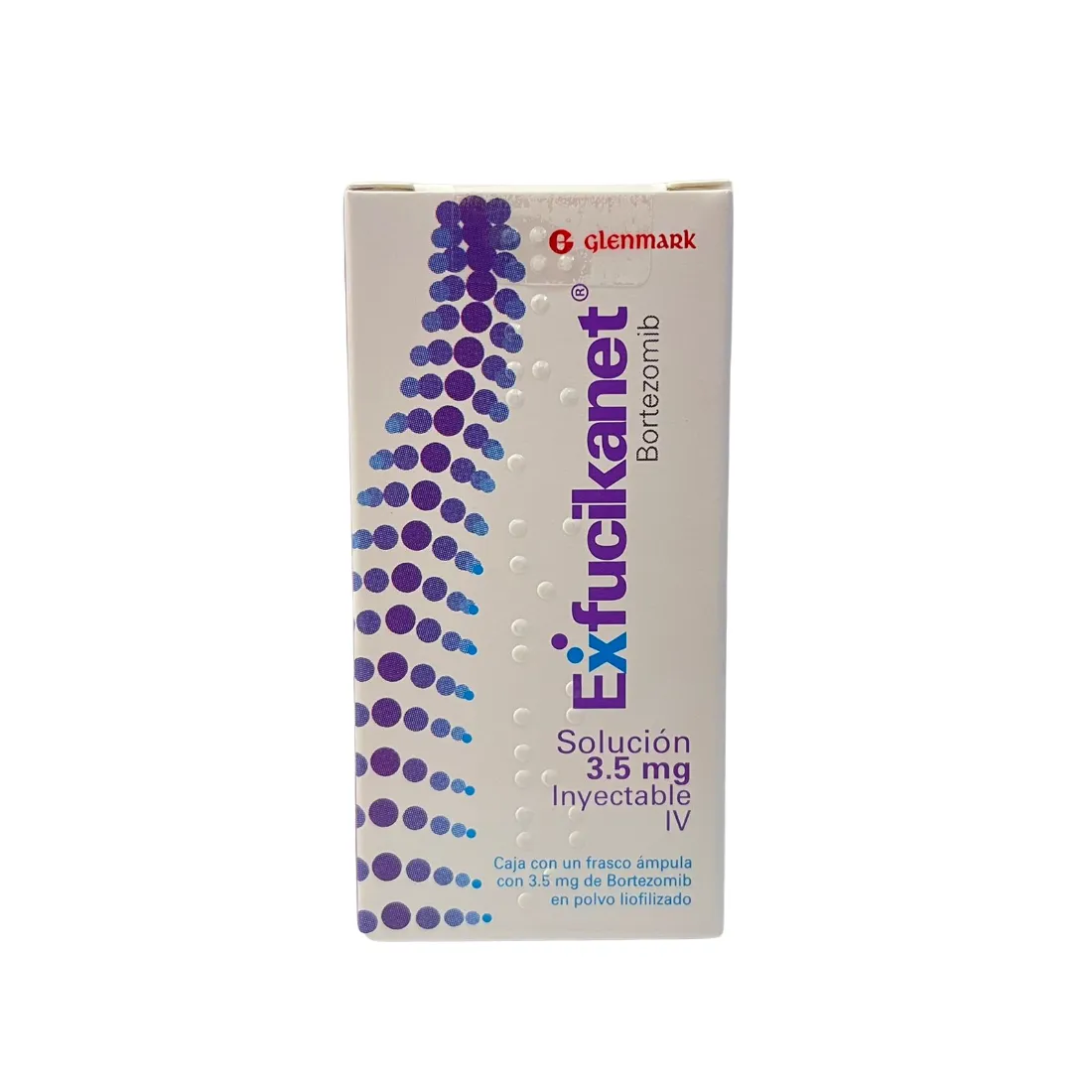 EXFUCIKANET (BORTEZOMIB) 3.5 MG 1 FRASCO CON LIOFILIZADO SOL INY LAB. GLENMARK