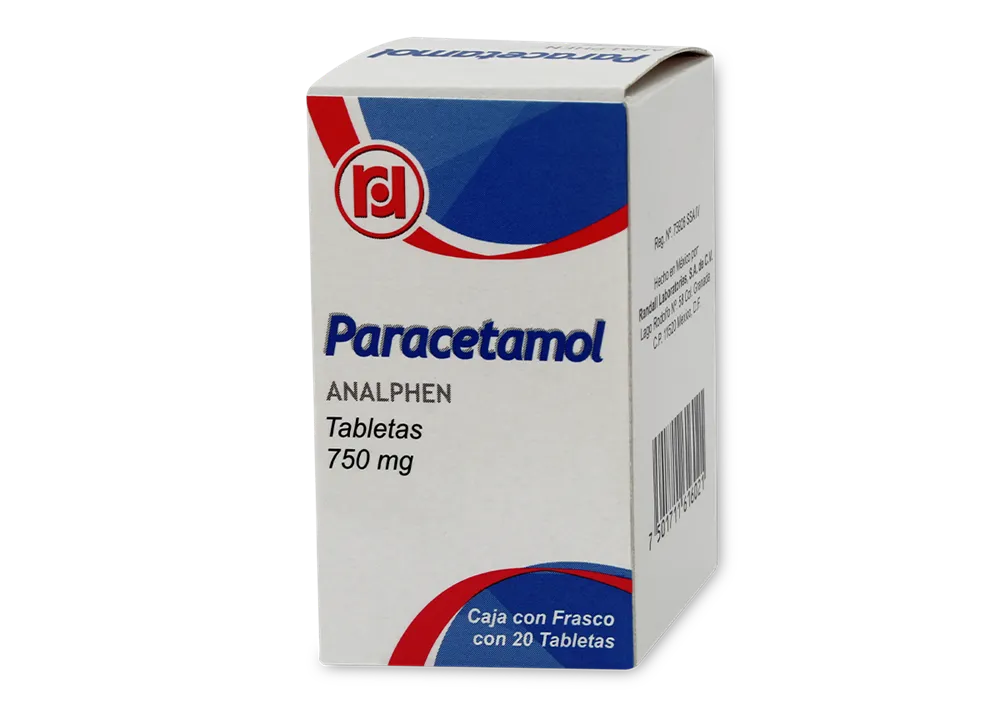  (GI) PARACETAMOL 750 MG 20 TAB
