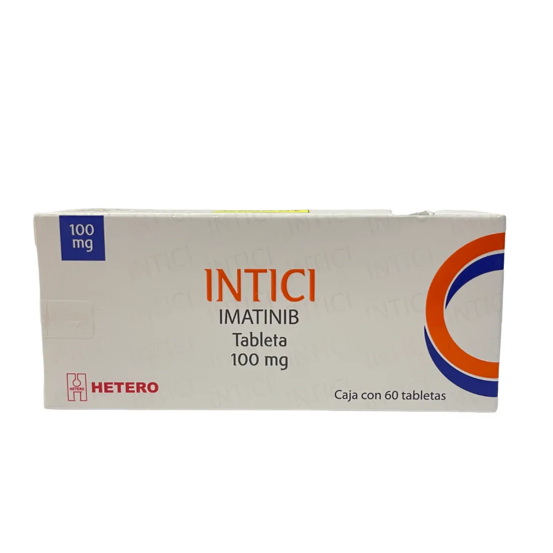 INTICI (IMATINIB) 100 MG CAJA CON 60 TABLETAS LAB. HETERO