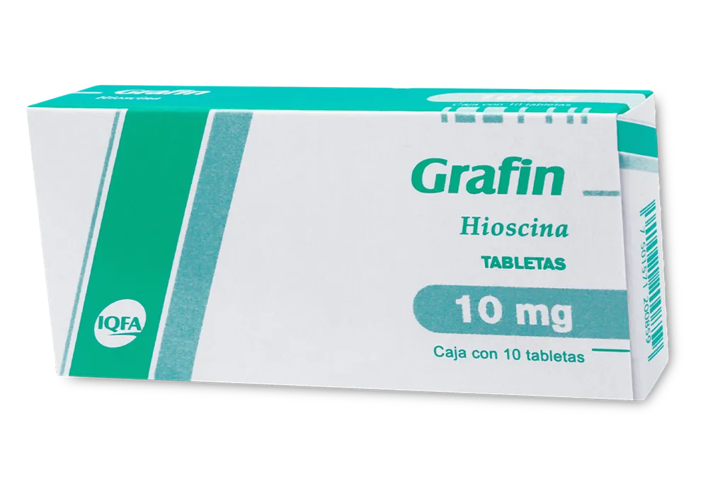 Grafin Hioscina 10mg 10 tab