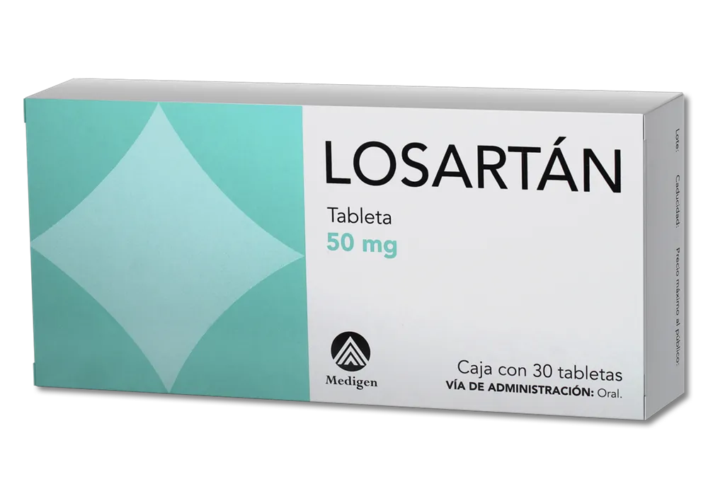 LOSARTAN 30 TAB 50 MG LAB MEDIGEN