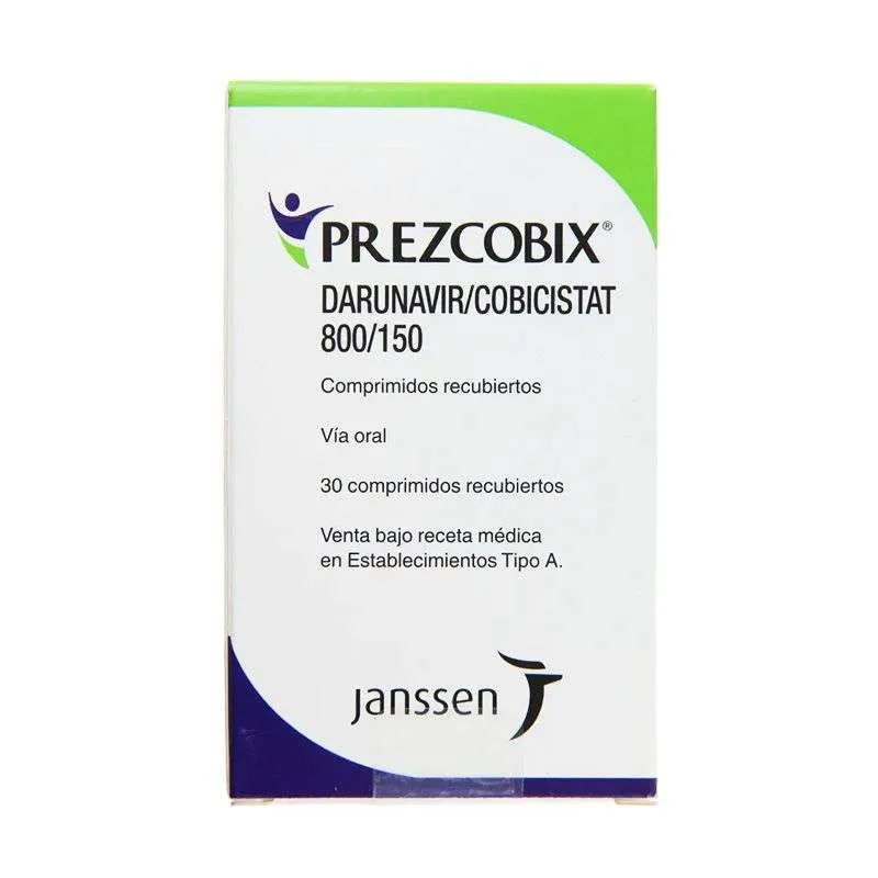 Prezcobix 800/150 mg Darunavir Cobicistat